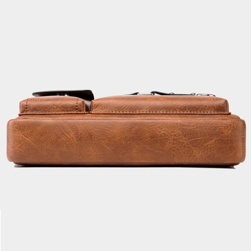 Luxury Men's Crossbody Bag Compatible for / - Adjustable Business & Casual Shoulder Pack, Office Bag, Gift for, Husband, Boyfriend