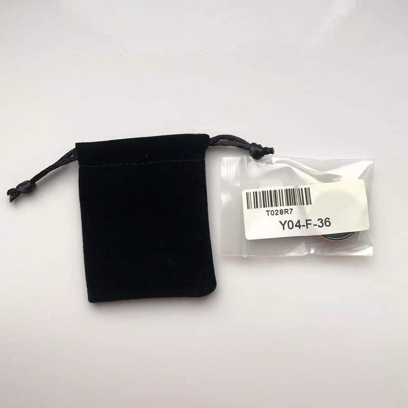 Golden Tungsten Ring | 8mm width, Vacuum plating, Black matte surface, Men's, USA size 7-15