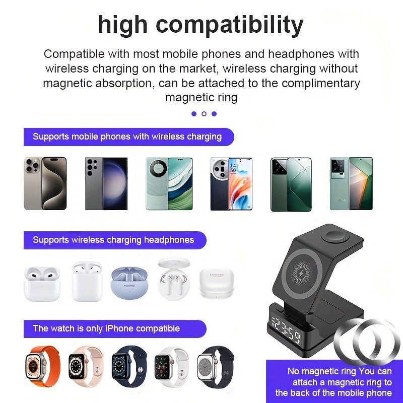 3-in-1 Wireless Charging Dock for Samsung and other devices