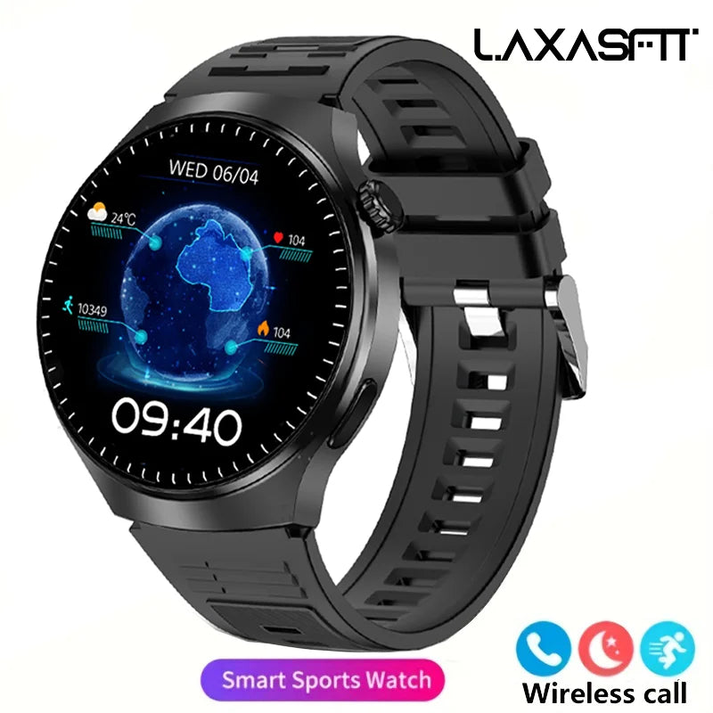 Men’s Smart Watch HD Display – Fitness, Health &amp; Bluetooth Call