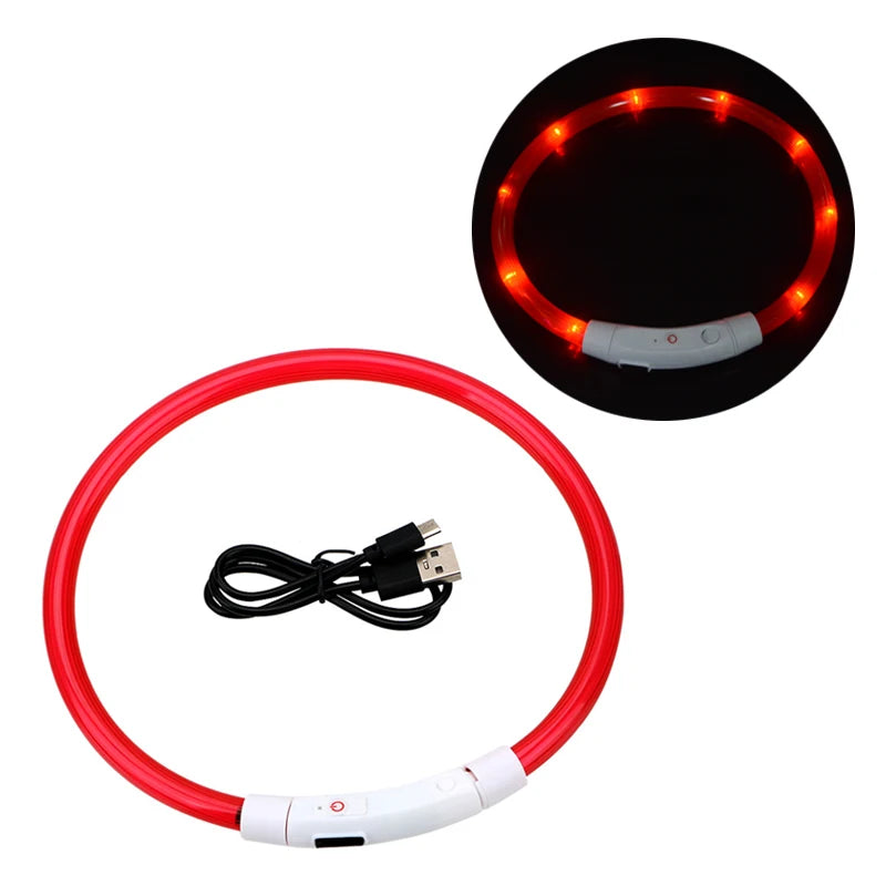 LED Rechargeable Dog & Cat Collar