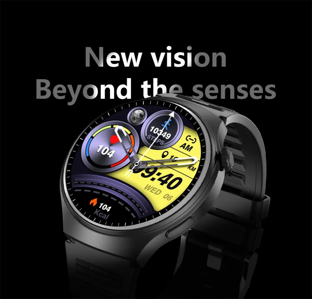 Men’s Smart Watch HD Display – Fitness, Health &amp; Bluetooth Call