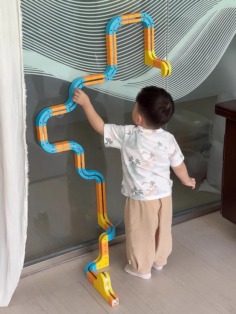Magnetic STEM Train Set for Kids