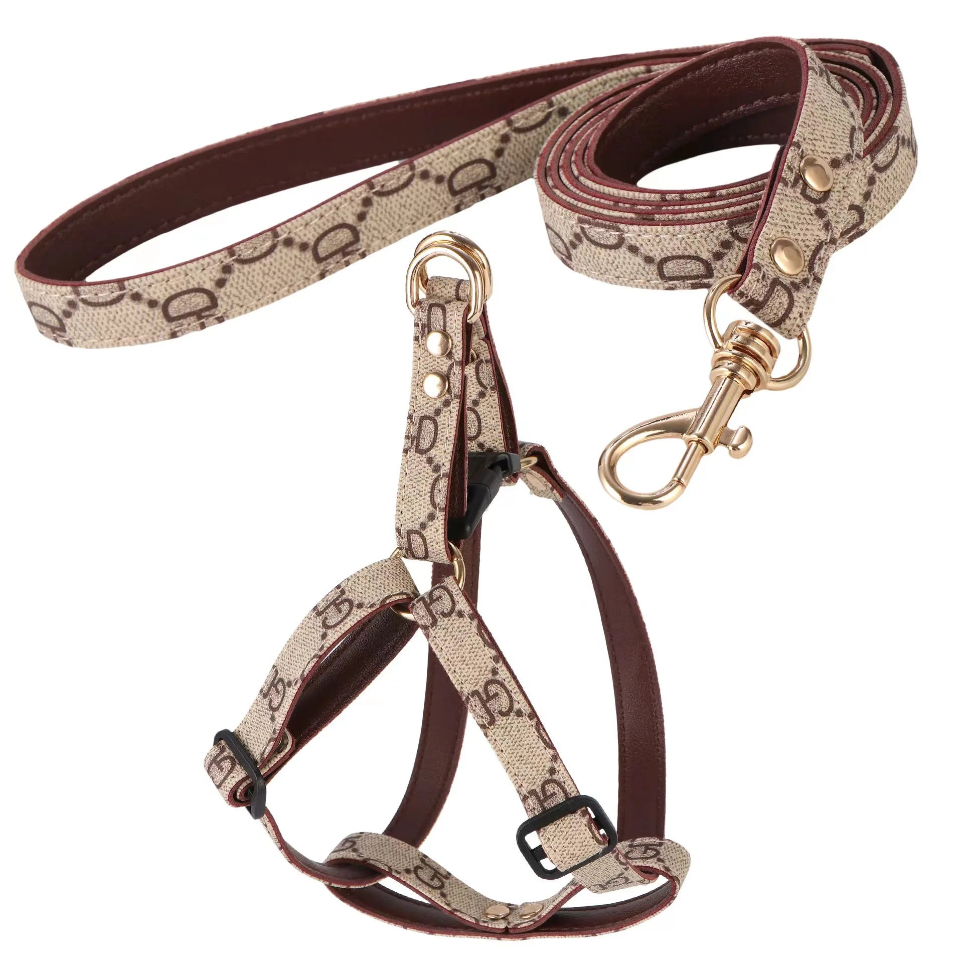 Adjustable Dog & Cat Harness and Leash Set