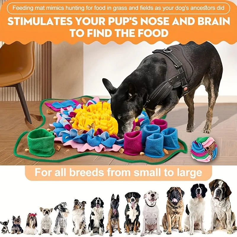 Dog &amp; Cat Snuffle Mat – Training amp; Feeding