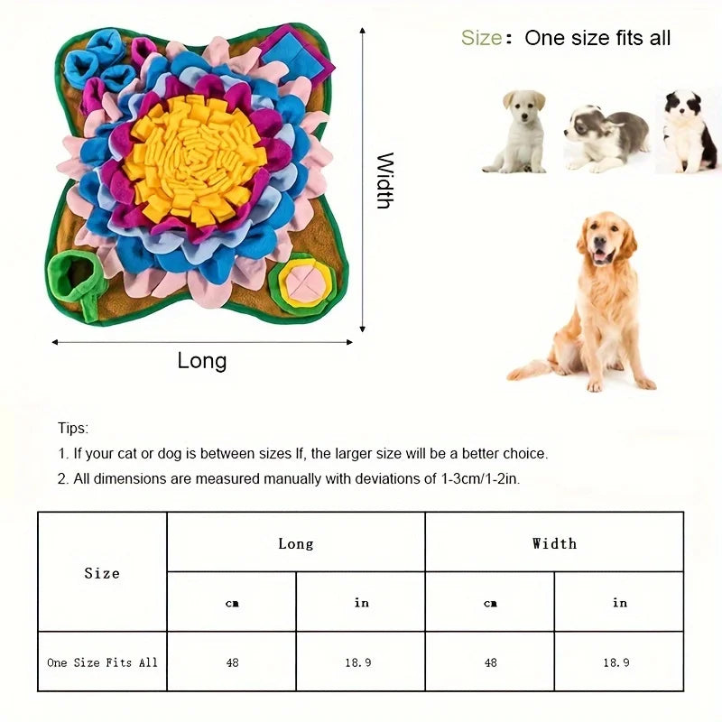 Dog &amp; Cat Snuffle Mat – Training amp; Feeding
