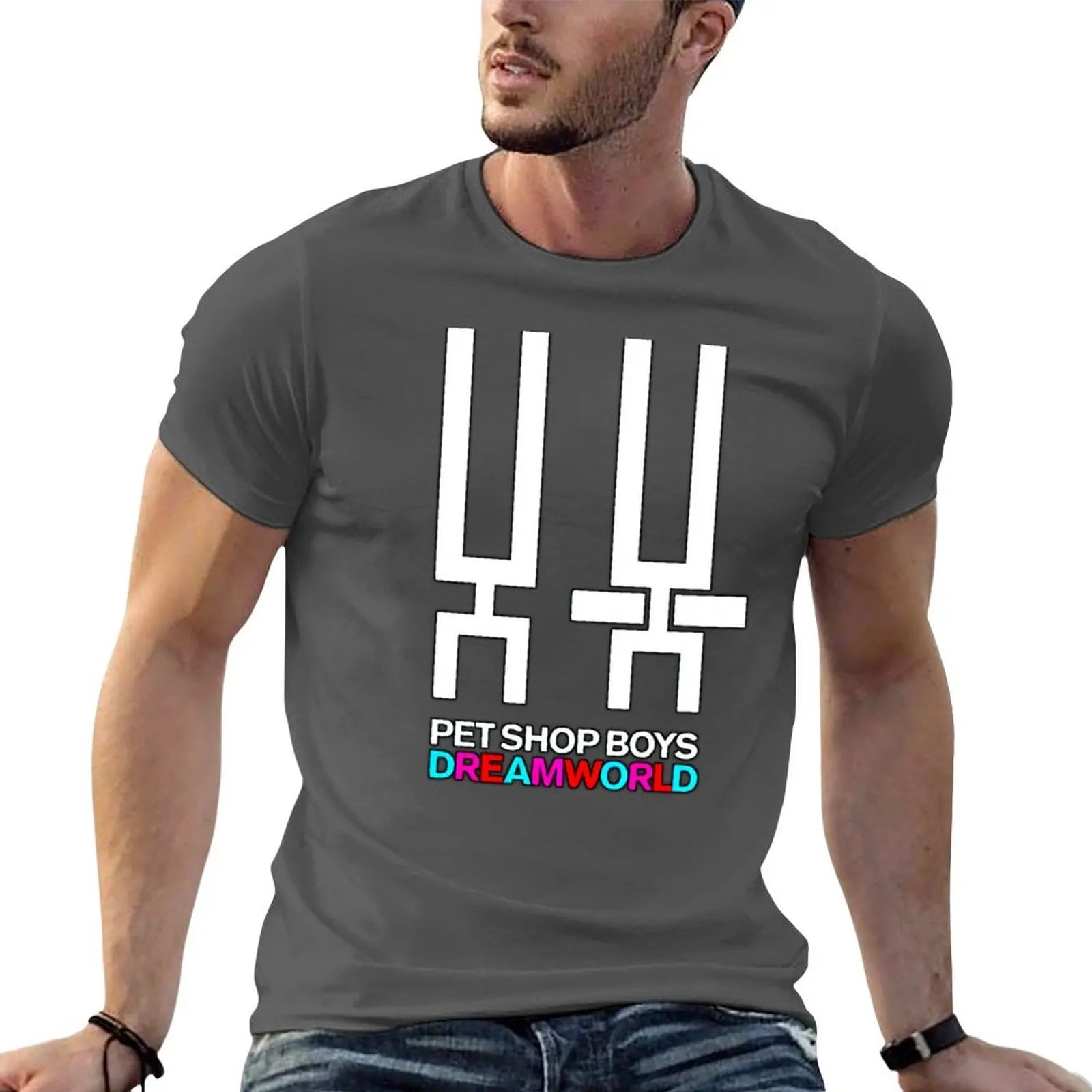 Pet Shop Boys Graphic Men’s Casual Summer T-Shirt – Cotton Printed Tee