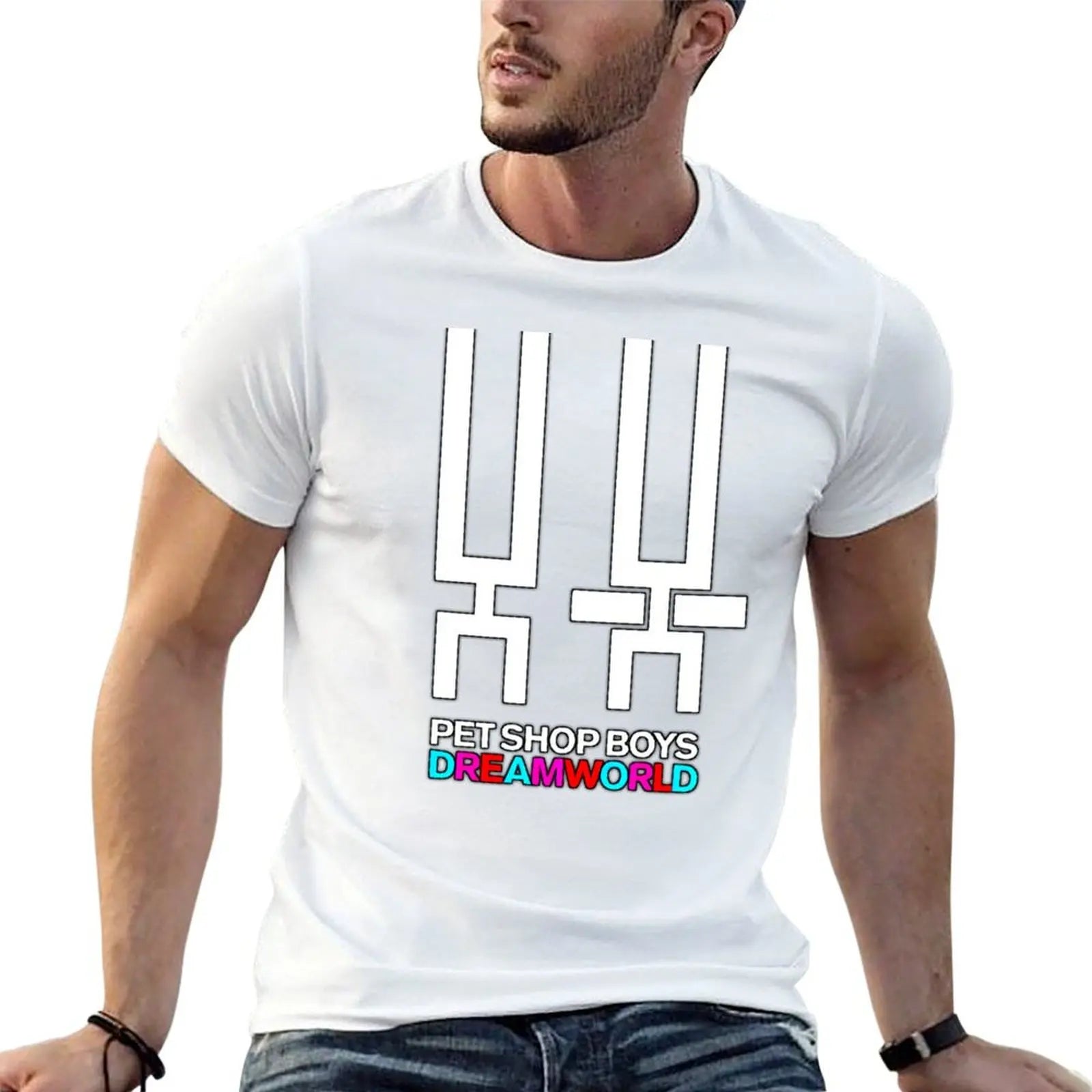 Pet Shop Boys Graphic Men’s Casual Summer T-Shirt – Cotton Printed Tee