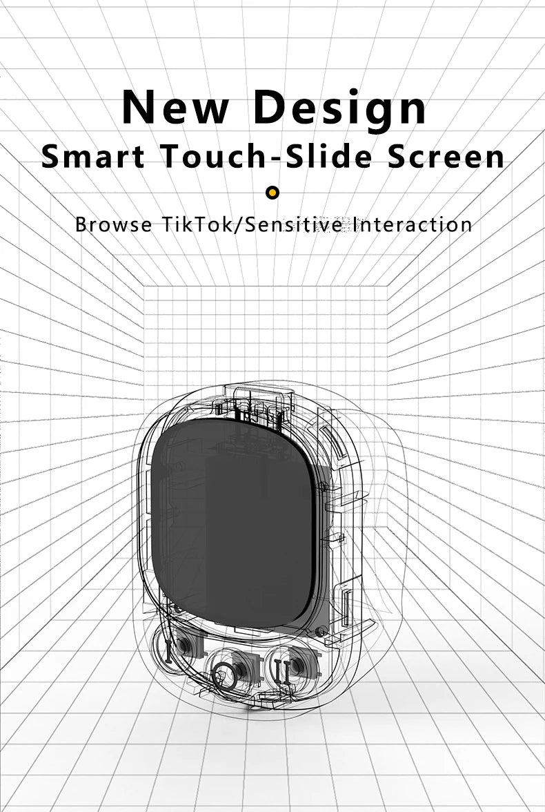 Mouse Ring Remote Control with Touchpad – Automatic Screen Clicker &amp; Scroll Ring