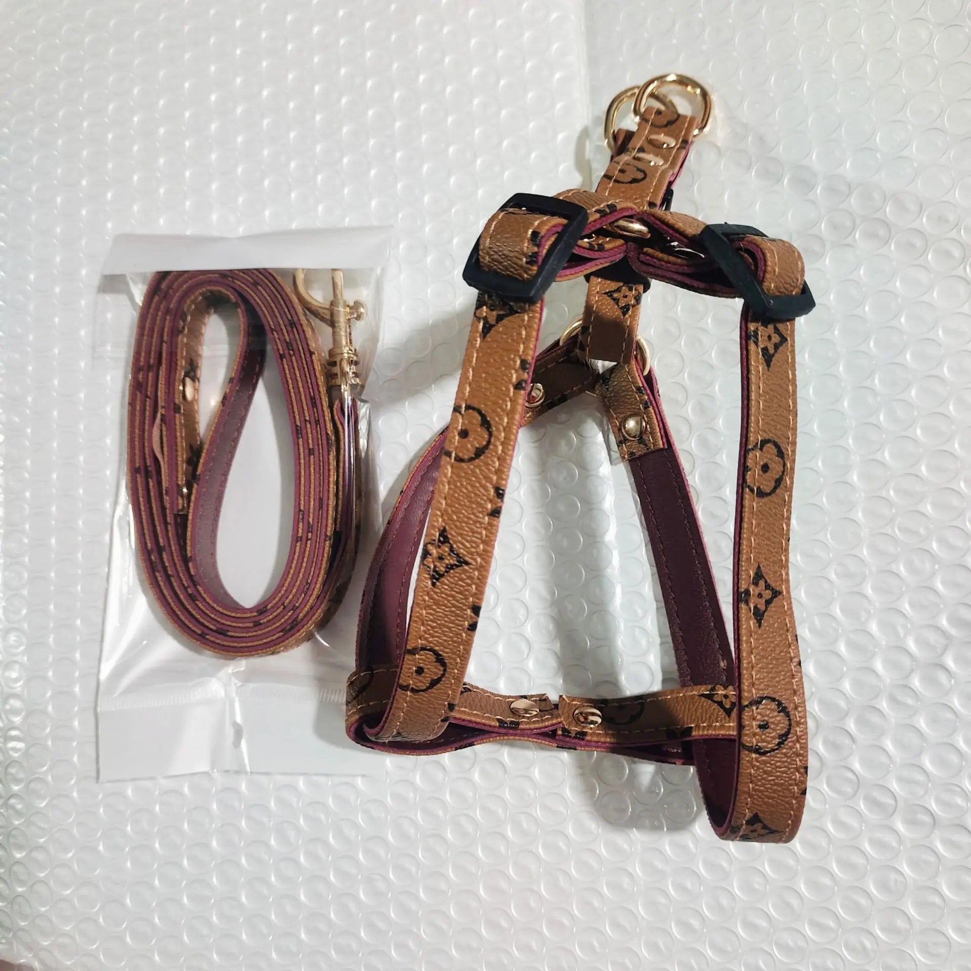 Adjustable Dog & Cat Harness and Leash Set