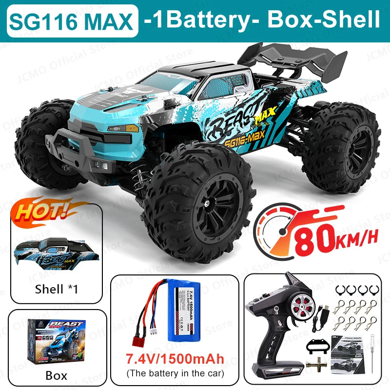 High-Speed 4WD RC Drift Car 1:16