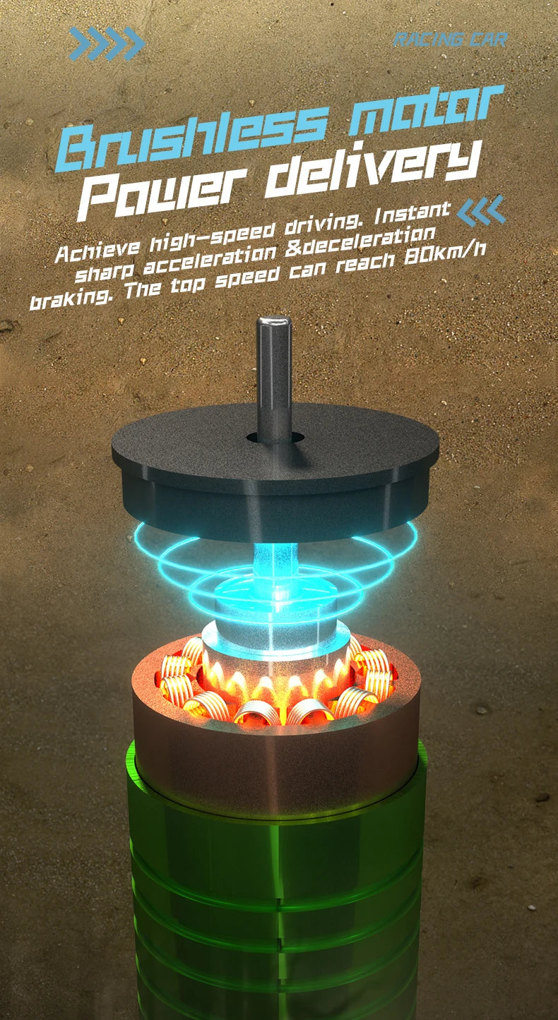 High-Speed 4WD RC Drift Car 1:16