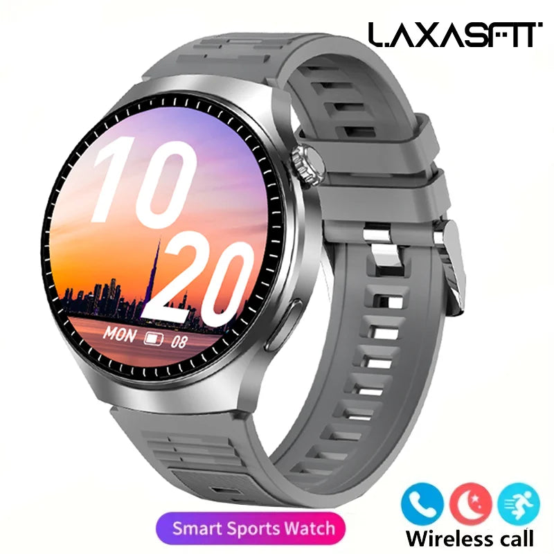 Men’s Smart Watch HD Display – Fitness, Health &amp; Bluetooth Call