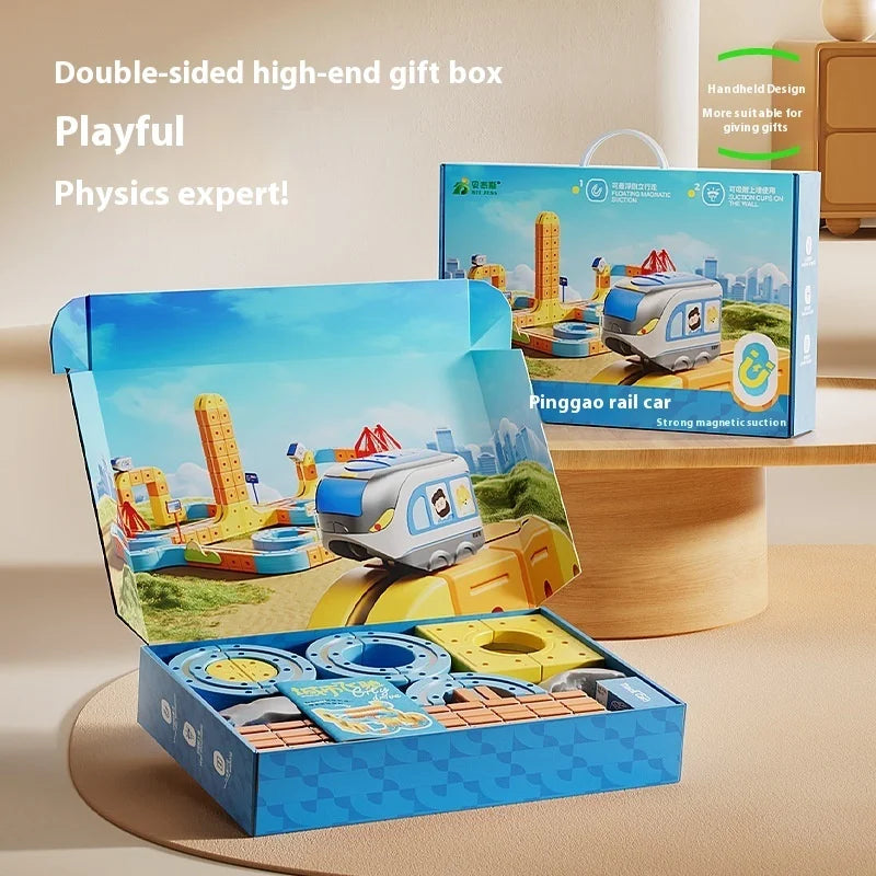 Magnetic STEM Train Set for Kids