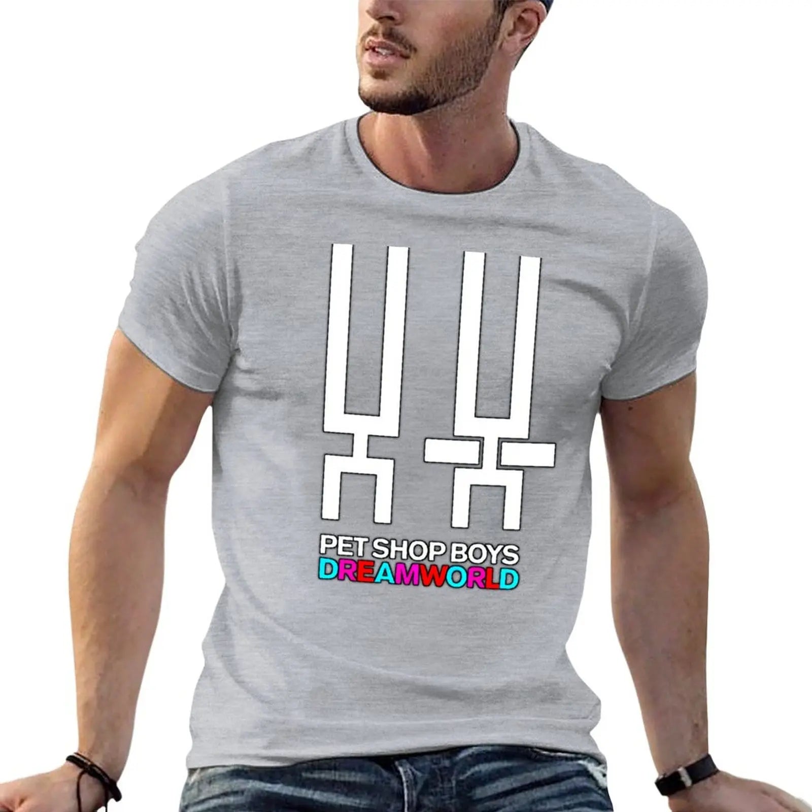 Pet Shop Boys Graphic Men’s Casual Summer T-Shirt – Cotton Printed Tee