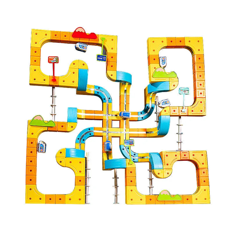 Magnetic STEM Train Set for Kids