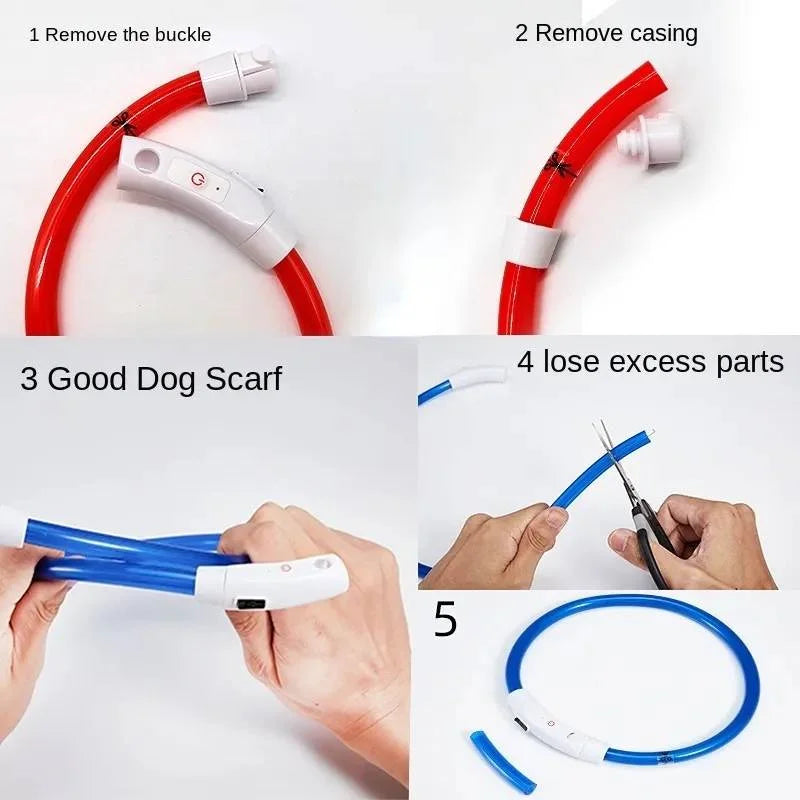 LED Rechargeable Dog & Cat Collar