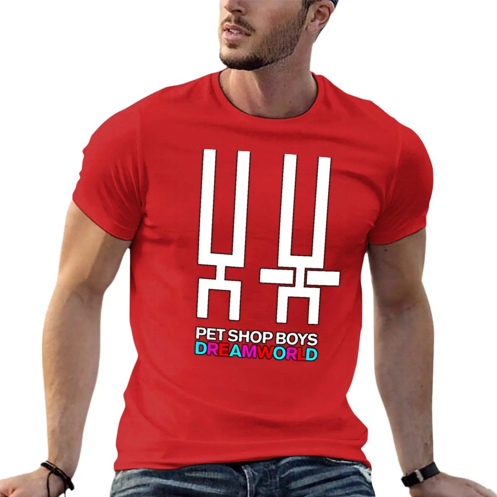 Pet Shop Boys Graphic Men’s Casual Summer T-Shirt – Cotton Printed Tee