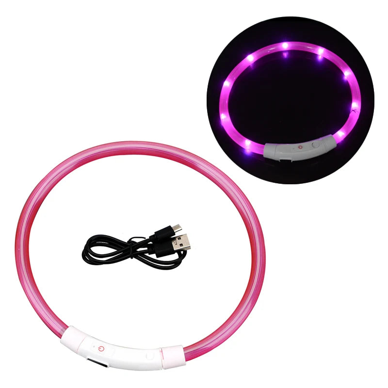LED Rechargeable Dog & Cat Collar