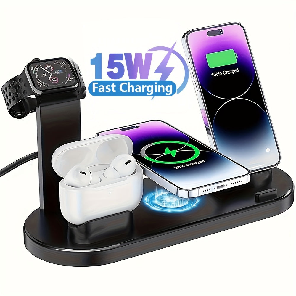 Wireless Charger Fast Charging Suitable For IPhone/iWatch/AirPods