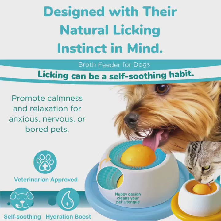 Dog & Cat Lick Mat Slow Feeder