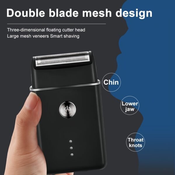 3pcs Men'S Professional Hair & Beard Grooming Kit - Cordless Clippers with LED Display - Image 10